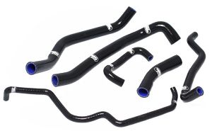 Blue Silicone Hose & Clip Kit